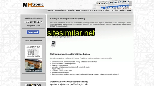 mhtronic.cz alternative sites