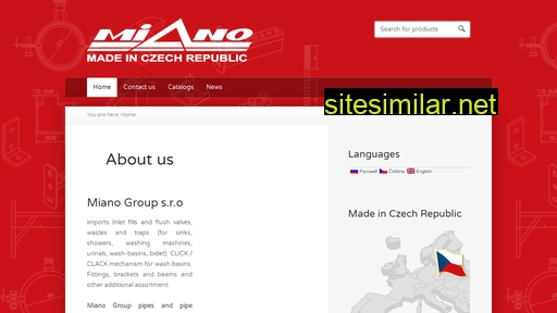 miano.cz alternative sites