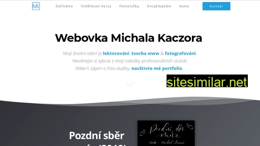 michalkaczor.cz alternative sites