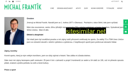 michalfrantik.cz alternative sites