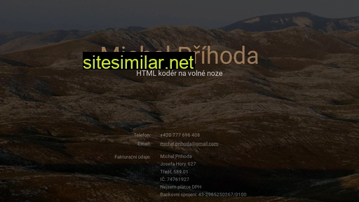 michalprihoda.cz alternative sites