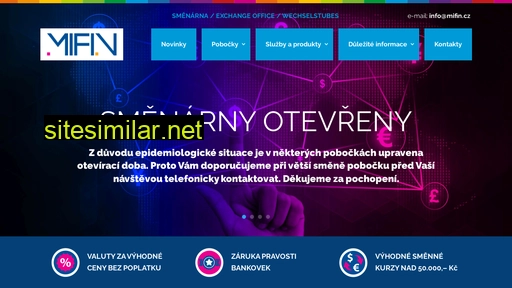 mifin.cz alternative sites