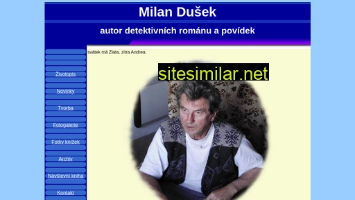 milandusek.cz alternative sites