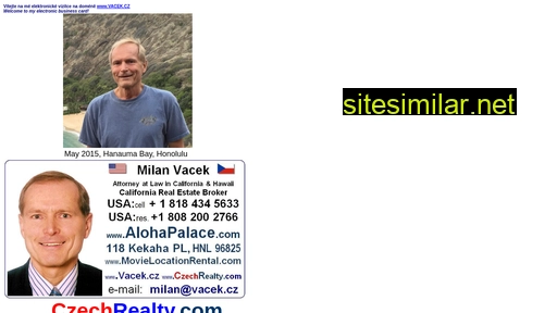 Milanvacek similar sites