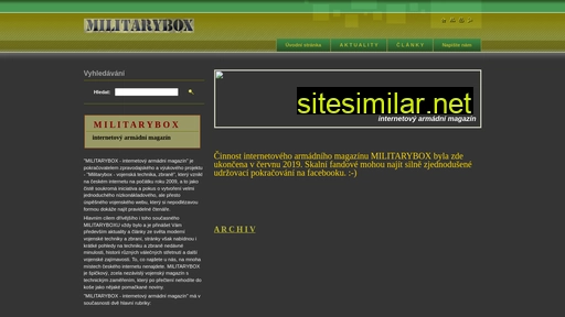militarybox.cz alternative sites