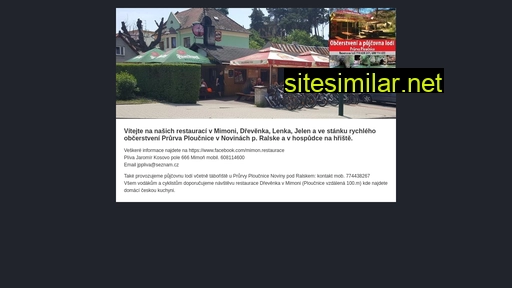 mimon-restaurace.cz alternative sites