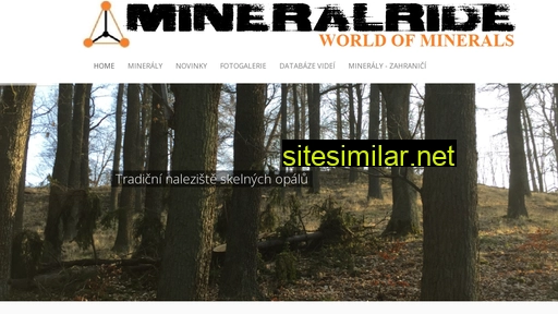 mineralride.cz alternative sites