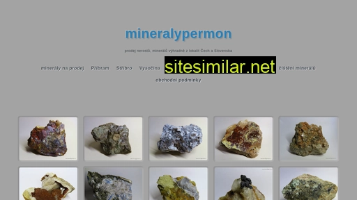 mineralypermon.cz alternative sites