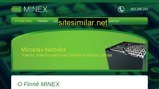 minex.cz alternative sites