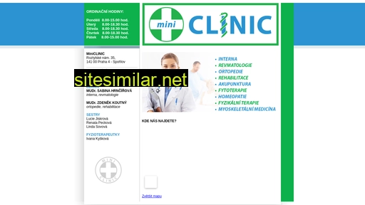 miniclinic.cz alternative sites