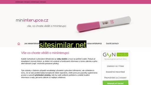 miniinterupce.cz alternative sites