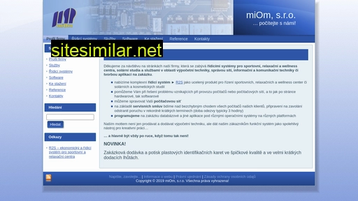 miom.cz alternative sites