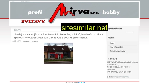 mirvasro.cz alternative sites