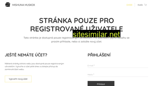mishunamuskox.cz alternative sites