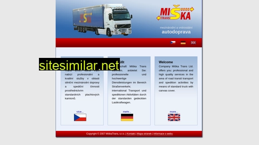 miskatrans.cz alternative sites