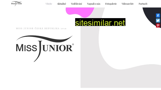 missjunior.cz alternative sites