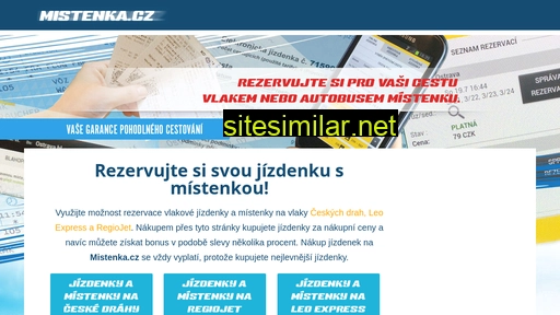 mistenka.cz alternative sites