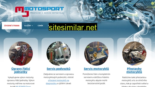 mjmotosport.cz alternative sites