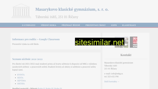 mkg.cz alternative sites