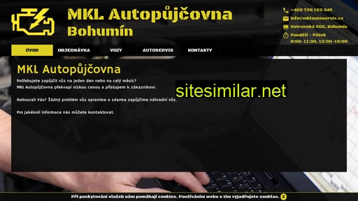 mklautopujcovna.cz alternative sites