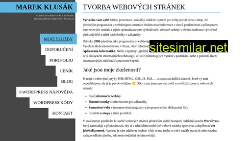 mklusak.cz alternative sites