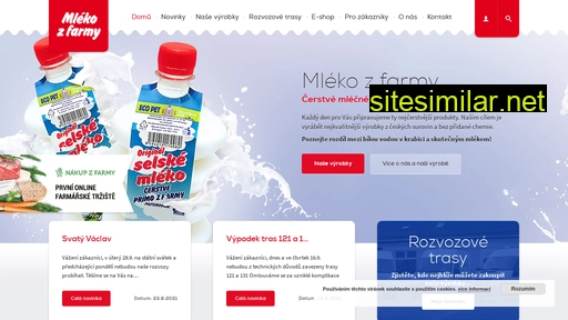 mlekozfarmy.cz alternative sites