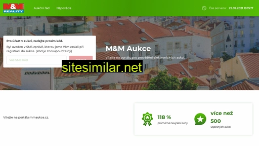 mmaukce.cz alternative sites