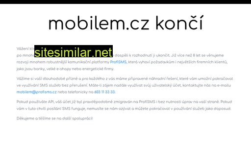 mobilem.cz alternative sites
