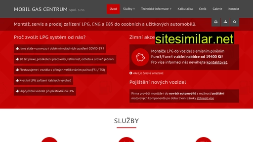 mobilgas.cz alternative sites