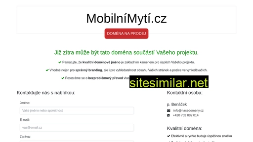 mobilnimyti.cz alternative sites