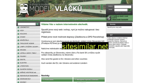 modelyvlacku.cz alternative sites