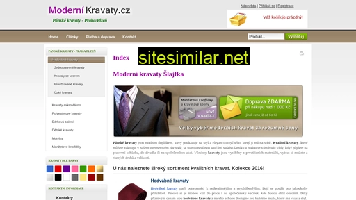 modernikravaty.cz alternative sites