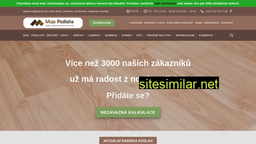 mojepodlaha.cz alternative sites