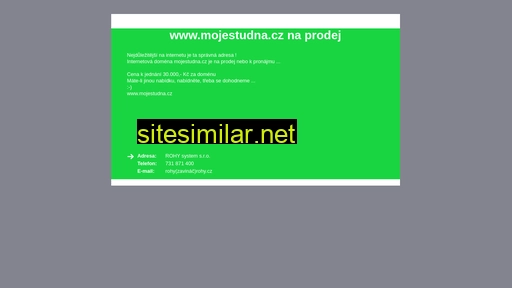 mojestudna.cz alternative sites