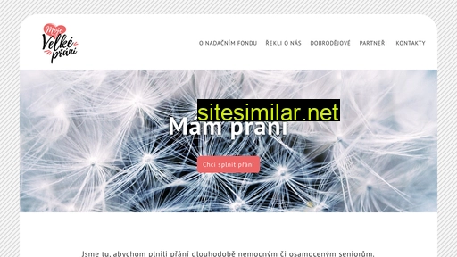 mojevelkeprani.cz alternative sites
