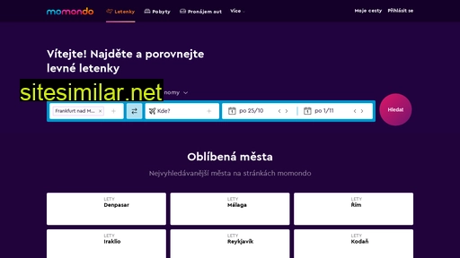 momondo.cz alternative sites