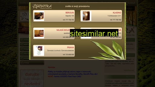 montra.cz alternative sites