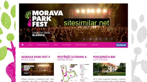 moravaparkfest.cz alternative sites