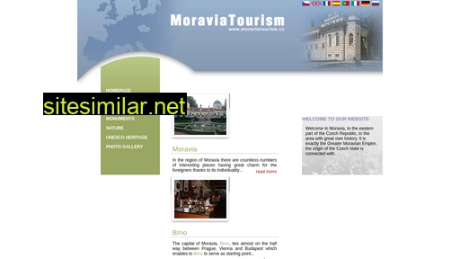 moraviatourism.cz alternative sites