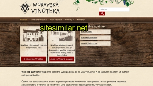 moravska-vinoteka.cz alternative sites