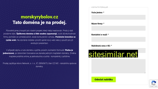 morskyrybolov.cz alternative sites