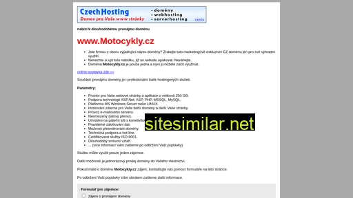 motocykly.cz alternative sites