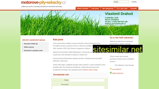 motorove-pily-sekacky.cz alternative sites
