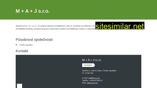 m-a-j.cz alternative sites