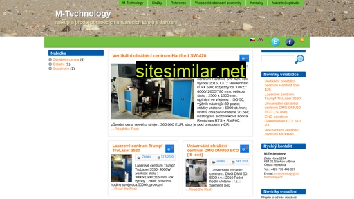 m-technology.cz alternative sites