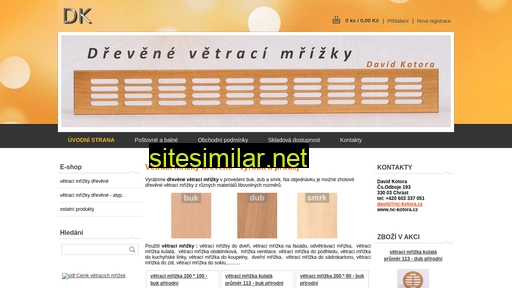 mrizkyvetraci.cz alternative sites