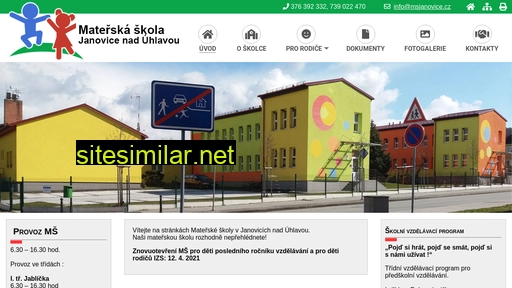 msjanovice.cz alternative sites