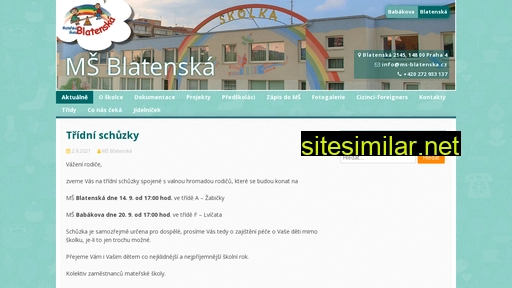 ms-blatenska.cz alternative sites
