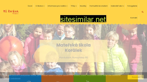 ms-koralek.cz alternative sites