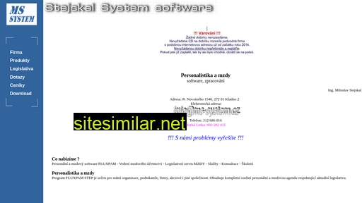 ms-system.cz alternative sites